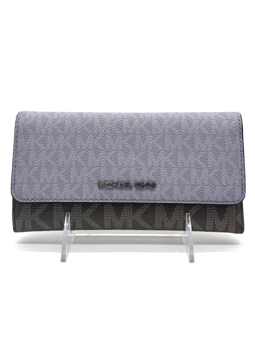 Michael Kors Large Jet Set Travel Trifold Wallet - Lilac